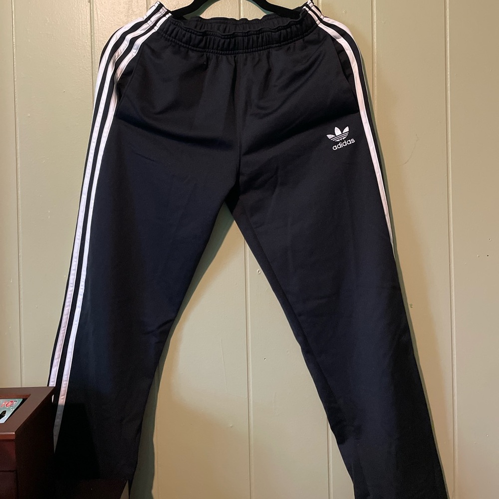 Adidas Youth Large Black Sweatpants